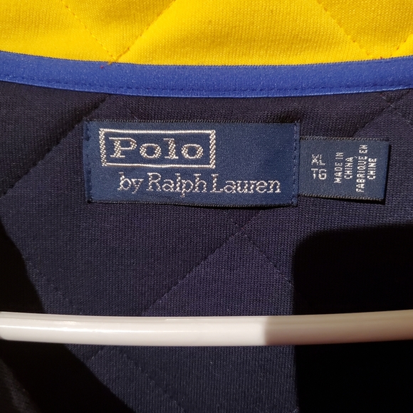 Polo Ralph Lauren Hi-Tech Rafting Club Pullover Half Zip Red Blue Green Size XL - Picture 3 of 3